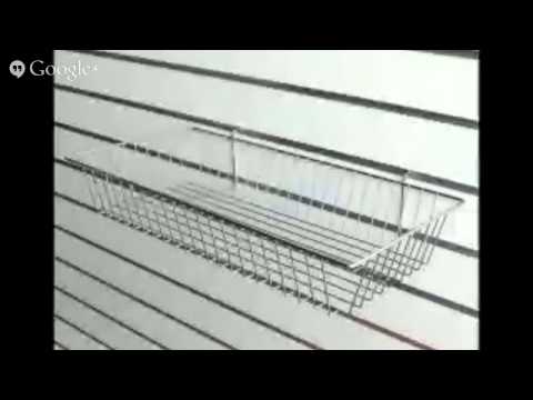 how to fasten slatwall