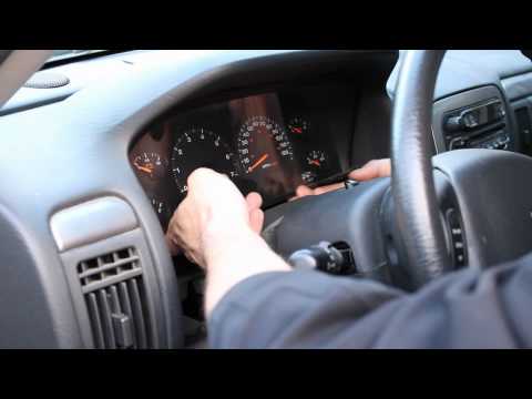 HOW TO: Change Instrument Cluster Lights – Jeep 2004 WJ Grand Cherokee (dash console bulbs)