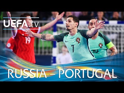 Futsal EURO highlights: Russia v Portugal