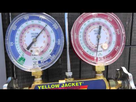 how to use ac manifold gauges