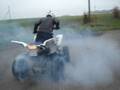 videos de Raptor 700 Kalisz Burnout Palenie gumy Skóra