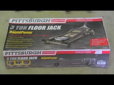 how to bleed pittsburgh floor jack