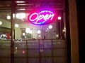 Open Sign on Monroe