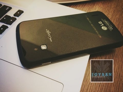 Nexus 4 India Launch - Hands On - Benchmarks and More Feat. LG Optimus G - iGyaan