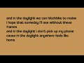 Daylight- Matt and Kim (w/lyrics)