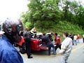 Loading a crashed bike onto truck