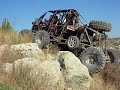 Baruch 6x6 - rock crawling - up the rock 2