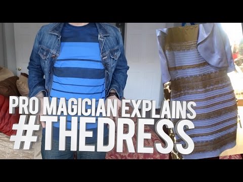 Professional Magician Explains #TheDress (SOLVED!)