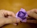 origami rose