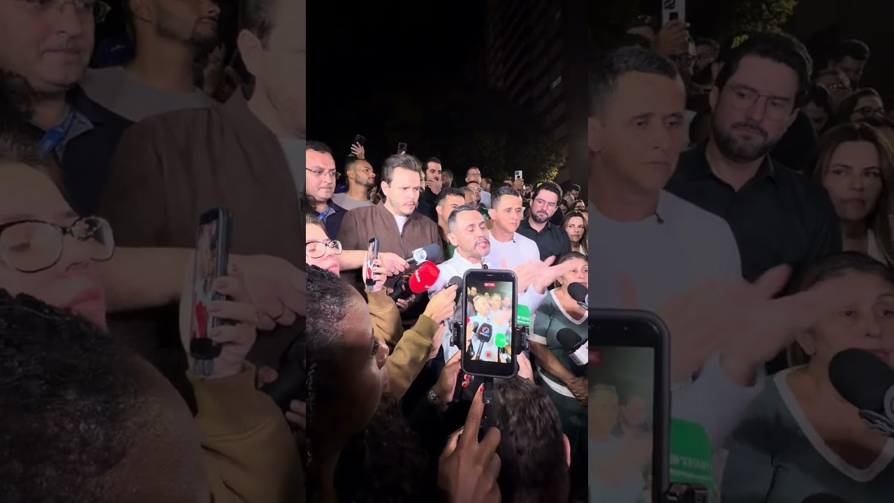 Coletiva completa da confirmação da minha candidatura! Entenda tudo.