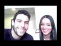 Twitcam complète de Laura Coll et Kevin Miranda d' Girls, NRJ12 (mars 2012)