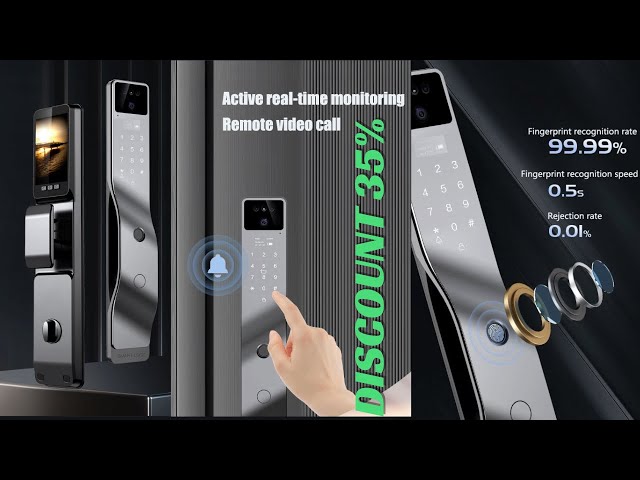 Tuya App Smart Lock Household Anti-theft Door Fingerprint Lock W in Security Systems in Hope / Kent
