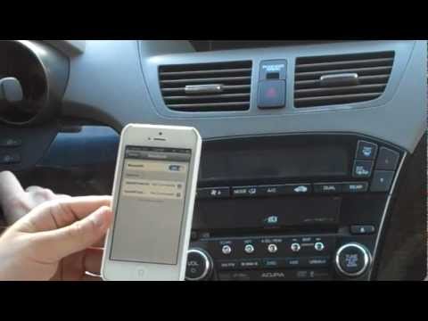 how to sync iphone with acura mdx