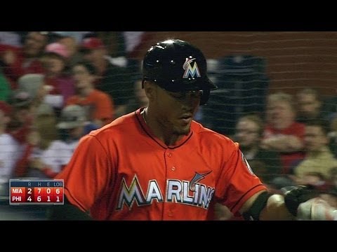 Video: Stanton uncorks one 470 feet into stands