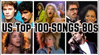 US Billboard Top 100 Songs of the 80s
