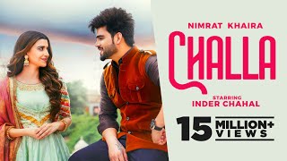 Challa (Official Video) Nimrat Khaira Ft Inder Cha