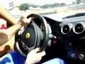 Ferrari F430 fazendo drifting e roncando forte no QRX 2008