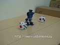 二足歩行ロボットキットRB2000 スラローム歩行