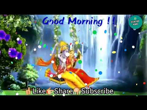good morning whatsapp status video song download