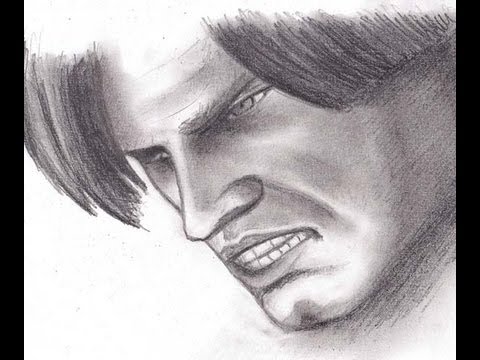 how to draw leon s'kennedy