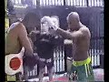 anderson silva ufc mw champion pad work with kru nestor