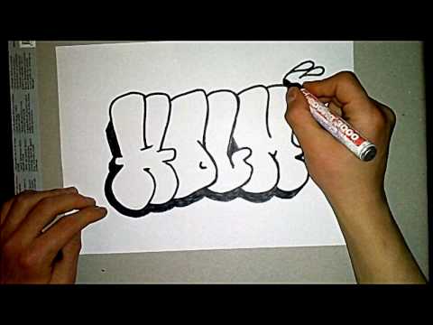 how to easy graffiti