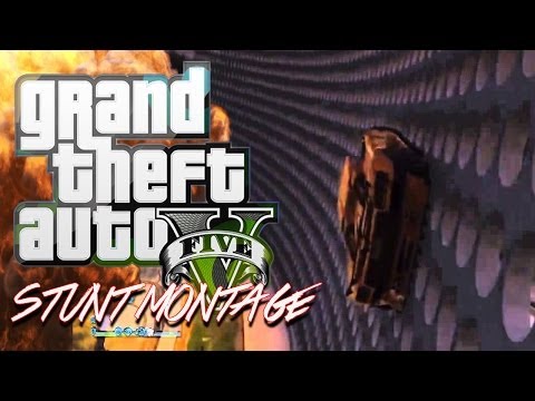 GTA 5 AWSOME STUNT MONTAGE