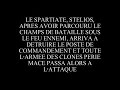 spartiates contre soldats clones �a donne �a