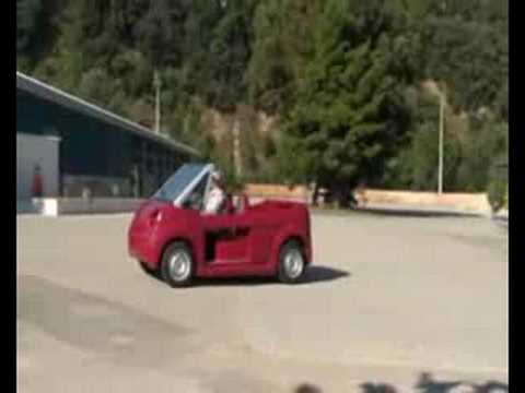 mdi - MDI's economy 2-door compressed air vehicle in testing at MDI's Carros, France factory.