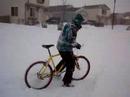 Riding Bikes in the Colorado Blizzard