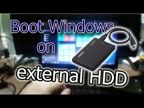 How to use WinToUSB : external hdd {Windows boot on usb}