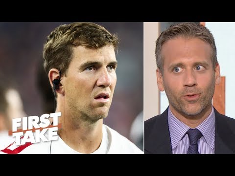 Video: Giants should let Eli Manning take the hits and protect Daniel Jones – Max Kellerman | First Take