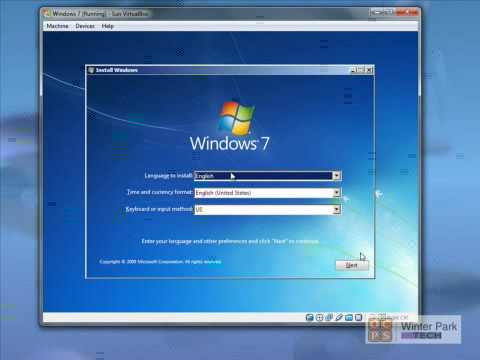 how to repair install windows 7