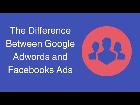 Watch 'The Difference Between Google Adwords and Facebooks Ads '