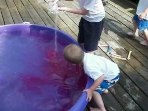how to drain squishy bath
