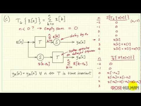 how to prove time invariance