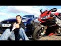 Aprilia RSV4 vs Nissan GT-R: Battle of the computers