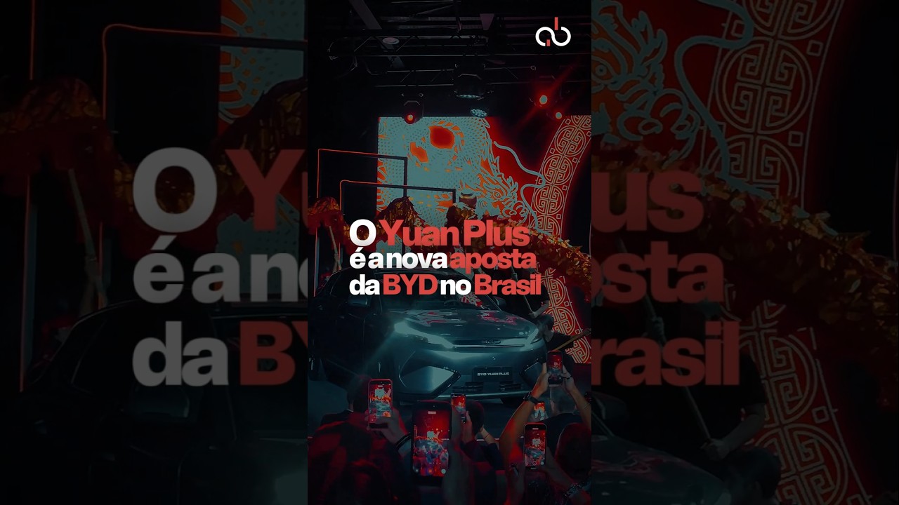 Novo BYD Yuan Plus: 449 cv e 0 a 100 em 3,9s ⚡ Veja mais na matéria no link da bio