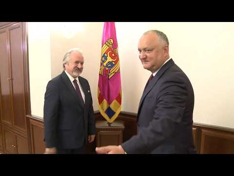 Președintele Republicii Moldova a avut o întrevedere cu Ambasadorul Republicii Turcia