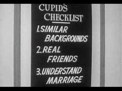 Pre-Marriage Counseling 1950's