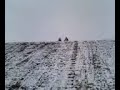 me sledding with my friends
