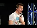 Part Three of Three of the John Barrowman (Doctor Who, Torchwood) Q&A at C2E2. In Which he talks about snogging James Marsters on Torchwood, Representation of GLBT characters in American television, and speculation of Jack and the 11th doctor meeting for the 50th Anniversary of Dr. Who. Check out our podcast kindofepicshow.podomatic.com Facebook https Twitter twitter.com