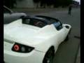 Tesla Roadster vs. Porsche 911 Carrera Cabriolet (996?)