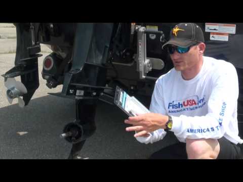 How to change the gear case lube in an outboard boat motor –Mercury Pro XS