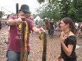 Gisele dan�ando na lama!!! kkkkkk