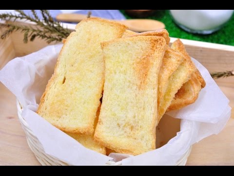 ขนมปังกรอบเนยน้ำตาล Crispy Bread Butter Sugar