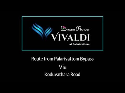 Route from Palarivattom Bypass via Koduvathara Road