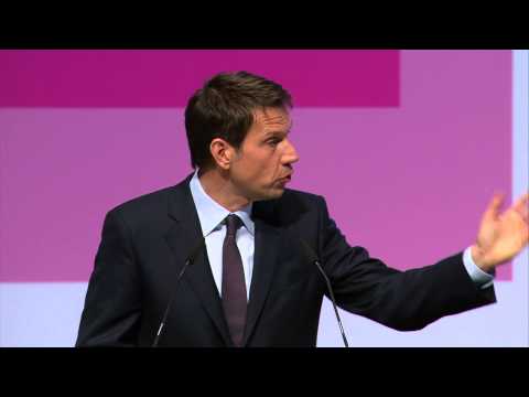 telekom - Rede René Obermann auf der Hauptversammlung der Deutschen Telekom 2013.