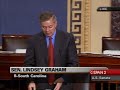 pissy panties, sissyboy and likely closeted republican homosexual south carolina senator lindsey graham speaks against the feingold-reid amendment s.amdt.2924 to h.r.1585 the defense appropriations bill for 2008.
c-span2 said:
s.amdt.2924 the feingold-reid amendment to safely redeploy u.s. troops out of iraq - requires withdrawal of us troops from iraq by march 31, 2008 and cuts off funds in iraq by june 30, 2008.
c-span2 further said:
s.amdt.2924 requires the withdrawal of us troops from iraq to begin within ninety days of enactment of bill  and requires withdrawal of most us troops from iraq and cuts off most funds by june 30, 2008.

s.amdt.2924 failed 28-70 roll call vote #00345 20 september 2007.
====

lindsey graham, john mccain, joe lieberman and a lot of others are israeli agents, who in all things, work for the best interests of israel and zionists and against the best interests of america - such as getting americans to fight and die for israel in various wars like iraq and afghanistan and if the zionists and their agents in the american government have their way - iran.

lindsey graham is a fifty-something unmarried/never been married who is widely suspected of being gay. if true it would help explain his rabid pro zionist and anti american stances as he is likely being blackmailed:

http://tiny.cc/graham_gay

see these links for more information about whats really going on and whats at stake:

the zionist occupation of iraq is the war in iraq

http://tiny.cc/iraq_occupation

authentic g-d fearing torah jews who oppose zionism:

http://www.nkusa.org/

the 