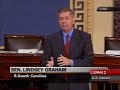 pissy panties, sissyboy and likely closeted republican homosexual south carolina senator lindsey graham speaks against the feingold-reid amendment s.amdt.2924 to h.r.1585 the defense appropriations bill for 2008.
c-span2 said:
s.amdt.2924 the feingold-reid amendment to safely redeploy u.s. troops out of iraq - requires withdrawal of us troops from iraq by march 31, 2008 and cuts off funds in iraq by june 30, 2008.
c-span2 further said:
s.amdt.2924 requires the withdrawal of us troops from iraq to begin within ninety days of enactment of bill  and requires withdrawal of most us troops from iraq and cuts off most funds by june 30, 2008.

s.amdt.2924 failed 28-70 roll call vote #00345 20 september 2007.
====

lindsey graham, john mccain, joe lieberman and a lot of others are israeli agents, who in all things, work for the best interests of israel and zionists and against the best interests of america - such as getting americans to fight and die for israel in various wars like iraq and afghanistan and if the zionists and their agents in the american government have their way - iran.

lindsey graham is a fifty-something unmarried/never been married who is widely suspected of being gay. if true it would help explain his rabid pro zionist and anti american stances as he is likely being blackmailed:

http://tiny.cc/graham_gay

see these links for more information about whats really going on and whats at stake:

the zionist occupation of iraq is the war in iraq

http://tiny.cc/iraq_occupation

authentic g-d fearing torah jews who oppose zionism:

http://www.nkusa.org/

the 